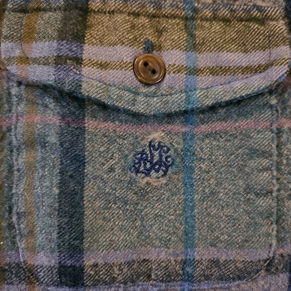 Lauren Ralph Lauren 100% Pure Wool Button Up Size Medium - Picture 2 of 6